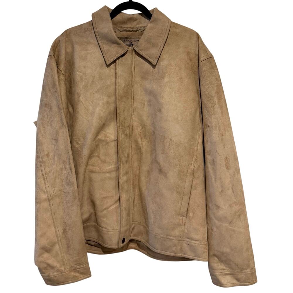 Reportage R. G. A. Women’s XL Suede Bomber Jacket